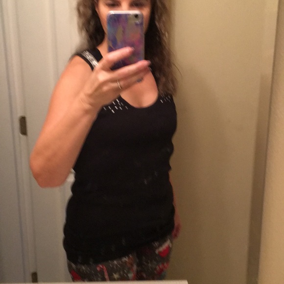 Old Navy sequined tank top - Picture 2 of 3